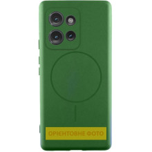 Чехол Silicone Cover Lakshmi Full Camera (AA) with MagFit для Motorola Edge 60 Pro – Зеленый