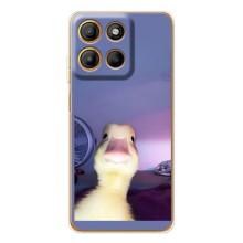 Бампер с принтом Мемы для Motorola Edge 60 Pro – Утка