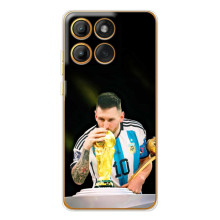 Чехлы для Motorola Edge 60 Pro (Leo чемпион) (AlphaPrint) (Кубок Месси)