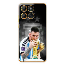 Чехлы для Motorola Edge 60 Pro (Leo чемпион) (AlphaPrint) (Месси Чемпион)