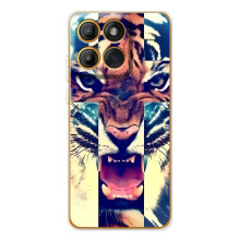 Чехлы с изображением разных животных для Motorola Edge 60 Pro (Яркий Тигр)