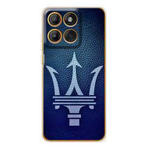 Чехлы с тематикой "Крутые машины" на Motorola Edge 60 Pro – Лого Maserati