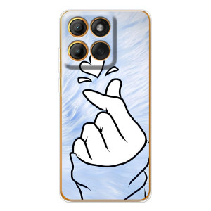 Чехлы (Знак сердечка) на Motorola Edge 60 Pro – Сердечка знак