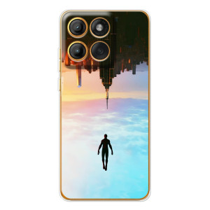 Чехол с человеком пауком для Motorola Edge 60 Pro - (AlphaPrint)