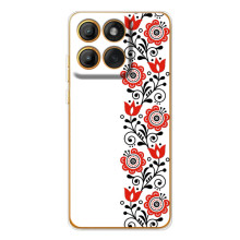 Чехол для Патриота Украины Motorola Edge 60 Pro - (AlphaPrint) (Яркая вишиванка)