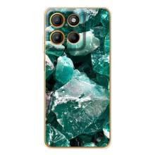 Чехол (Дорого -богато) на Motorola Edge 60 Pro – Изумруд