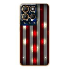 Чехол Флаг USA для Motorola Edge 60 Pro – Флаг США 2