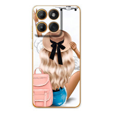 Чехол с печатью для Motorola Edge 60 Pro - (Мода) (AlphaPrint) (Путешествие)