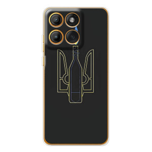 Чехол с картинкой (Патриотический ГЕРБ) на Motorola Edge 60 Pro (Герб - Молотова)