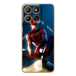 Чехол Супергерой Человека Паука на Motorola Edge 60 Pro – Паук на доме