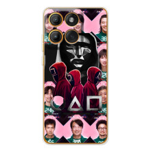 Чохол Гра в кальмара для Motorola Edge 60 Pro – Персонажі гри кальмара