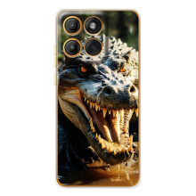 Чехол с картинкой «Хищники» для Motorola Edge 60 Pro – Крокодил