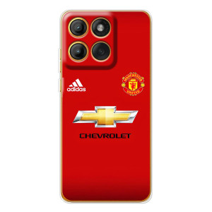 Силіконові Чохли з принтом Футбол на Motorola Edge 60 Pro – Man United
