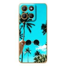 Силиконовый чехол с КАРТИНКАМИ лето для Motorola Edge 60 Pro (AlphaPrint)