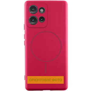 Чохол Silicone Cover Lakshmi Full Camera (AA) with Magnetic Fit для Motorola Edge 60 / 60 Fusion – Червоний
