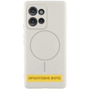 Чохол Silicone Cover Lakshmi Full Camera (AA) with Magnetic Fit для Motorola Edge 60 / 60 Fusion – Білий