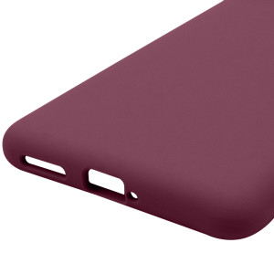Чехол Silicone Cover Lakshmi Full Camera (AAA) для Motorola Edge 60 / Edge 60 Fusion – Бордовый