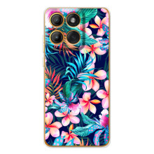 Чехол для Едж 60 - с принтом (Дизайнерские) (AlphaPrint) (Красочные цветы)