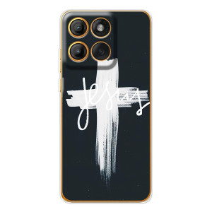 Чехол для Motorola Edge 60 (AlphaPrint) - (Христианские)