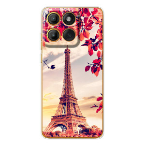 Чехол Эйфелева Башня для Motorola Edge 60 - (AlphaPrint)