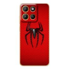 Чехол Супергерой Человека Паука на Motorola Edge 60 – Паук марвел