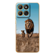 Чехол Король лев на Едж 60 (Мусафа и Симба)