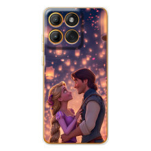 Чехол Рапунцель для Motorola Edge 60 (Принцесса и принц)