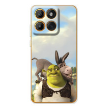 Чохол з мультфільмом Шрек на Motorola Edge 60 – Шрек і осел