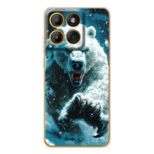 Чехол с картинкой «Хищники» для Motorola Edge 60 – Медведь