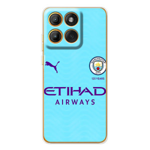 Силіконові Чохли з принтом Футбол на Motorola Edge 60 – Man City