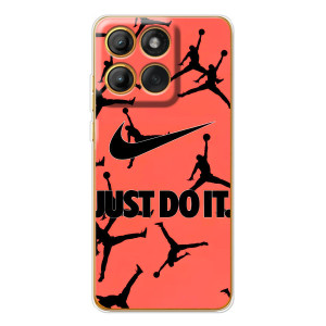 Силиконовый Чехол Nike Air Jordan на Ейдж 60 – Just Do It