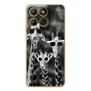 Силиконовый чехол с КАРТИНКАМИ лето для Motorola Edge 60 (AlphaPrint)