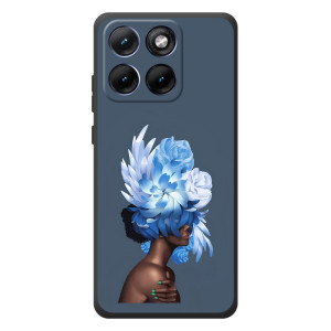 Чехлы (ART) Цветы на Motorola Edge 70 Fusion Plus (VPrint)