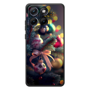 Чехлы на Новый Год Motorola Edge 70 Fusion Plus (Красивая елочка)