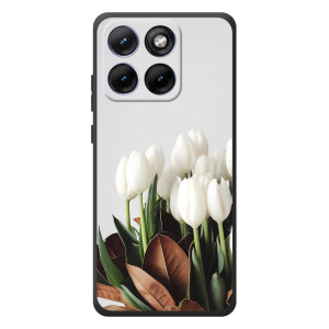 Чехлы с картинкой (Тюльпаны) на Мо Motorola Edge 70 Фюжн Плюс – Букет тюльпанов