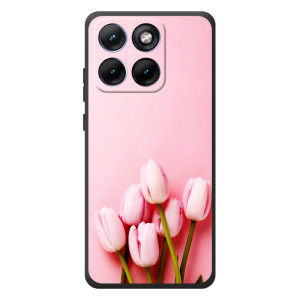 Чехлы с картинкой (Тюльпаны) на Мо Motorola Edge 70 Фюжн Плюс