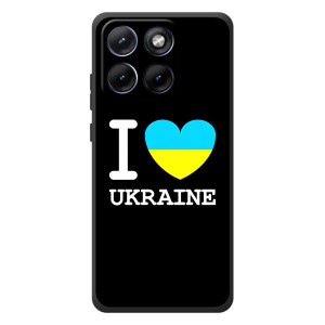 Чохол з Українською символікою на Motorola Edge 70 Фьюзіон Плюс (I Love Ukraine)