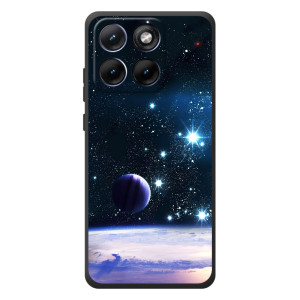 Чехол (ТПУ) с планетами на Motorola Edge 70 Fusion Plus – Космический вид