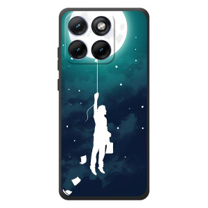 Чехол (ТПУ) с планетами на Motorola Edge 70 Fusion Plus – To The moon