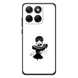 Чехлы Венсдей на Motorola Edge 70 Fusion Plus Уэнсдей (AlphaPrint)