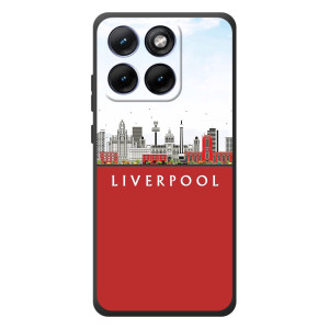 Чохол з картинкою ФК Ліверпуль на Motorola Edge 70 Фьюжйон Плюс – Місто Liverpool