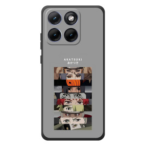 Силіконові чохлі з очіма Anime для Motorola Edge 70 Фьюзіон Плюс (Різнокольорові очі)