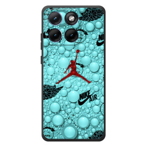 Силиконовый Чехол Nike Air Jordan на Мо Motorola Edge 70 Фюжн Плюс (Джордан Найк)