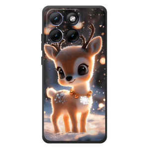 Яскравий чохол для Motorola Edge 70 Fusion Plus з Зимові Оленята