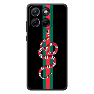 Чехлы Бренд GUCCI для Motorola Edge 70 Fusion – Змей Гуччи
