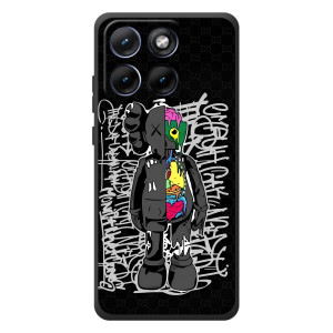 Чохли для Motorola Edge 70 Fusion - Bearbrick Louis Vuitton (PREMIUMPrint)