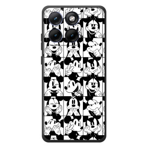 Чехлы с принтом Микки Маус на Motorola Edge 70 Fusion (Коллаж Микки Маус)
