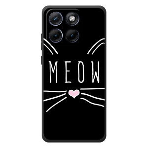 Бампер с изображением Котиков для Моторола Эдж 70 Фьюжн (КОТИК MEOW)