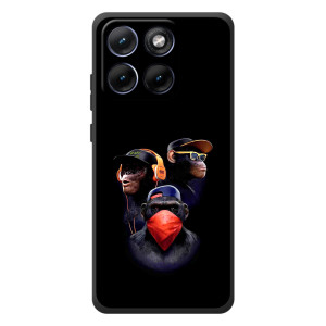 Чохол з Мавпами Motorola Edge 70 Fusion - (AlphaPrint)