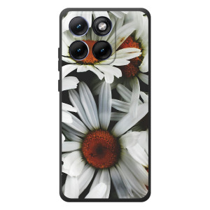 Чехол с ромашками на Motorola Edge 70 Fusion